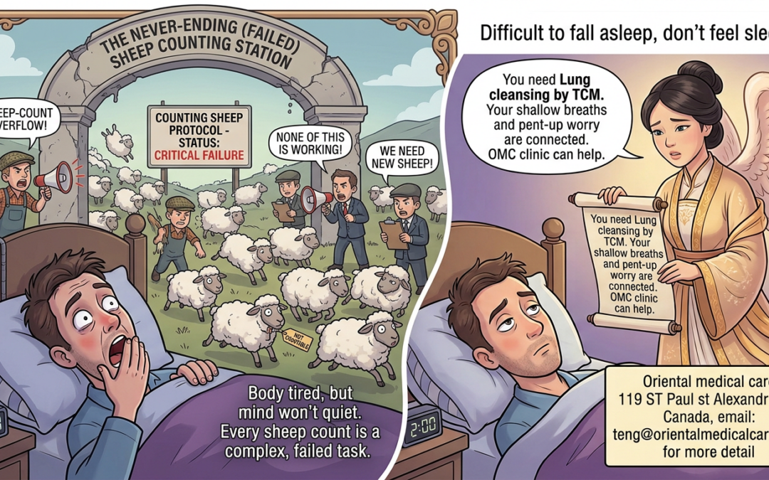 What may be preventing a good nights sleep?